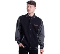 Dragon Ball - Kame Symbol Black/Dark Grey - Collegejacke - Schwarz - M - 80% Baumwolle, 20% Polyester Schwarz M