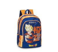 Dragon Ball, organisierter Rucksack, Blau/Orange 2, Milieu, Casual