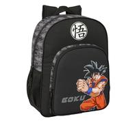 Dragon Ball Schulrucksack für Kinder, anpassbar an Kinderwagen, ideal für Kinder im Schulalter, bequem und vielseitig, Qualität und Widerstandsfähigkeit, 32 x 12 x 38 cm