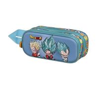 Dragon Ball Three-3D Doppelfedermäppchen, Blau