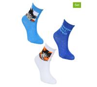 Dragon Ball Z 3er-Set: Socken "Dragon Ball Super" in Bunt - Größe 27-30 | Babysocken Strumpfhosen