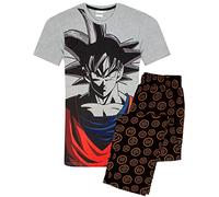 Dragon Ball Z Goku Charakter Herren -Pyjama Kurze oder Lange Beinoptionen L