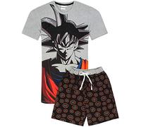 Dragon Ball Z Goku Charakter Herren -Pyjama Kurze oder Lange Beinoptionen M
