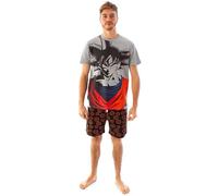Dragon Ball Z Goku Charakter Herren -Pyjama Kurze oder Lange Beinoptionen S