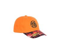 Dragon Ball Z Hut für Jungen, Baseball Kappe, Goku Design, Sommermütze, Geschenk für Jungen, Verstellbare Hut | Orange