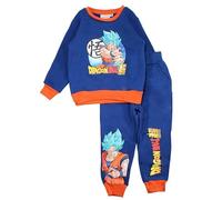 Dragon Ball Z Jungen-Jogginghose, optimaler Komfort für Winter- und Sportaktivitäten, Superhelden-Design, Marine, 4 Jahre