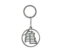 Dragon Ball - Kame Symbol - Schlüsselanhänger Grau Onesize