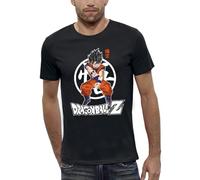 Dragon Ball Z T-Shirt Sangoku DBZ - Kamehameha - offizielles Lizenzprodukt - Herren-T-Shirt DBZ, Schwarz , L