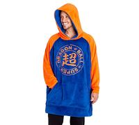 Dragon Ball Z Übergroße Hoodie Decke Herren Anime Merch Dragonball Kapuzenpullover Fleece Oversized für Männer und Teenager Jungen