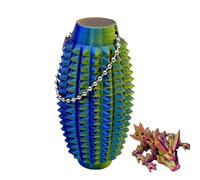 Dragon Fidget Spielzeug 3D Gedrucktes Spielzeug - Decompruer Keychain Charm Zubehör Tragbare Stress Spielzeug | Beschreibung der Exekutivbank für Home Office