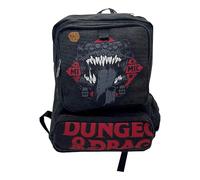 Dragons & Dungeons- Rucksack, Dungeon & Dragons, Junior-Rucksack, Schulbedarf, Rucksack, Schwarz, Offizielles Produkt (CyP Brands)
