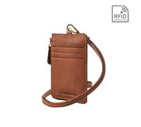 DRAKENSBERG Kartenetui »Ava« - Karamell-Braun