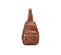 DRAKENSBERG Kleiner Schulterucksack 'Marlen' hochwertige Damen-Handtasche und Cross-Bag aus Rinds-Leder, 1L | Karamell-Braun, DR00711
