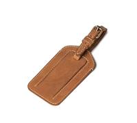 DRAKENSBERG Leder Gepäckanhänger 'Luca' eleganter Adressanhänger und Kofferanhänger aus Premium Büffelleder, Cognac-Braun, DR00399