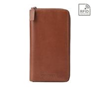 DRAKENSBERG Reisebrieftasche »Travis« - Kastanien-Braun