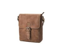 DRAKENSBERG Umhängetasche Herren Leder 'Carl' klein 11" Crossbody Bag, hochwertig, Vintage-Design | 3 L, Havanna-Braun, DR00418