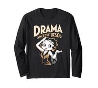 Drama Seit den 1930er Jahren Lustiges Vintage-Flapper-Design Langarmshirt