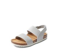 DREAM PAIRS Damen Pantoletten Sandals Riemchensandalen Sommer Strappy Sandal Grau SDPW2202W-E Größe 40 (EUR)