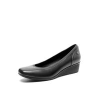 DREAM PAIRS Damen-Pumps mit geschlossener Zehenpartie,Size 40,SCHWARZ-PU,SDPU2418W
