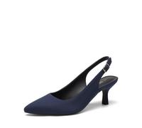 DREAM PAIRS Damen Pumps Slingback Sandalen,Size 38,Navy-Wildleder-1
