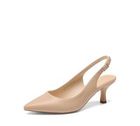 DREAM PAIRS Damen Pumps Slingback Sandalen,Size 40,Nackt-Pu