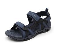 DREAM PAIRS Herren Sandalen Wandern Wasser Strand Sport Outdoor Sportliche Bogen Unterstützung Sommer Sandal,Size 42,Marine,SDSA228M