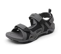 DREAM PAIRS Herren Sandalen Wandern Wasser Strand Sport Outdoor Sportliche Bogen Unterstützung Sommer Sandalen,Size 48,GRAU,SDSA228M