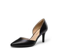 DREAM PAIRS Pumps High Heel mit Stiletto-Absatz | Geschlossener Spitze und D'Orsay-Schnitt elegante Slip on Schuhe Brautschuhe für Damen