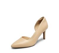 DREAM PAIRS Trachtenschuhe Damen Stiletto High Heels Pumps Damen Stiletto Schuhe,Size 40.5,Nackt-Pu,SDPU2416W
