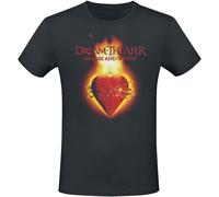 Dream Theater Images & Words - Flaming Heart T-Shirt schwarz in XXL