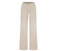MAC Dream Wide Leg Jeans in Smoothly Beige D42 / L30 Wide Fit