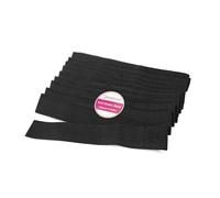Dreamlover Elastische Gummiband, Schwarz Breite Gummibänder, 38mm x 5,5m | Hautfreundliches Polyestergewebe, Elastic Band, Geeignet zum Stricken, Weben und zur Herstellung von Perücken