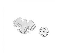 Dreamtimes Syria Eagle New Flag Brooch Pin für Frauen und Männer Vintage Eagle of Saladin Edelstahl-Brosche Ethnischer syrisch-arabischer Erbe-Schmuck