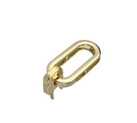 Drehschnallenzubehör, 1 Stück Metall Geldbörse Turn Twist Locks Hardware Handtasche Lock Verschluss Clip for Craft Bag Making Zubehör