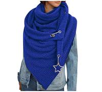 Dreieck Schal Damen Winter Warm Schlupfschal Herbst Halstuch Kuschelig Winterschal Blumen Muster Herbst Schal Frauen Deckenschal Halstuch Scarf Poncho Cape