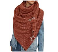 Dreieck Schal Damen Winter Warm Schlupfschal Herbst Halstuch Kuschelig Winterschal Blumen Muster Herbst Schal Frauen Deckenschal Halstuch Scarf Poncho Cape
