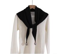 Dreiecksschal Damen aus Wollmischung, warmer Strickschal für Winter | Soft Wool Blend Knit,Breathable Warmth,Elegant Drape For Autumn Layering,für versatile Neck And Shoulder Wrap