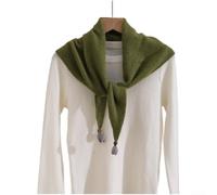 Dreiecksschal Damen aus Wollmischung, warmer Strickschal für Winter | Soft Wool Blend Knit,Breathable Warmth,Elegant Drape For Autumn Layering,für versatile Neck And Shoulder Wrap