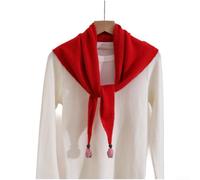 Dreiecksschal Damen aus Wollmischung, warmer Strickschal für Winter | Soft Wool Blend Knit,Breathable Warmth,Elegant Drape For Autumn Layering,für versatile Neck And Shoulder Wrap