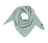 Dreieckstuch CAPO, Damen, blau (water), Strick, Baumwolle, meliert, Modetücher, dezente Melange-Optik, weich, wärmend (39755102-0) water