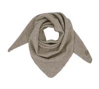 Dreieckstuch CAPO, Damen, taupe, Strick, Baumwolle, meliert, Modetücher, dezente Melange-Optik, weich, wärmend (27814029-0) taupe