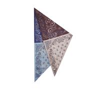 Dreieckstuch CODELLO "Codello Tuch", Damen, blau, Obermaterial: 100% Seide silk., Paisley, Modetücher, mit Paisley-Muster (74601504-0) blau