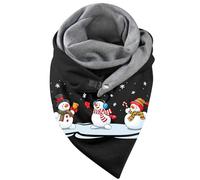 Dreieckstuch Damen, Weihnachtsschal Damen, Damen Schal Winter, Halstuch Damen, Kaschmir Sch Mit Christmas Lustig Bedruckt Strick Dreieckschal Damen Elegant Musselin Schal Für Damen Jungen Und Mädchen