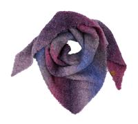 Dreieckstuch MAXIMO, Damen, lila (lavendel), Strick, Materialmix, mehrfarbig, Modetücher Dreieckstuch, weicher Materialmix, Bouclé-Garn, Farbverlauf, bequem, wärmend (90483615-0)