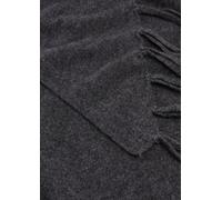 Dreieckstuch mit Fransen grau ONESIZE