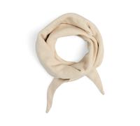 Dreieckstuch PIECES "PCKOMMA TRIANGLE SCARF NOOS BC", Damen, beige (weißcap gray), Feinstrick, Materialmix, unifarben, Modetücher (52234932-0) weißcap gray