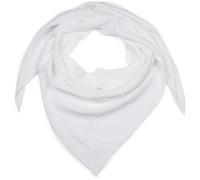 Dreieckstuch STYLEBREAKER "Musselin Dreiecktuch Einfarbig", Damen, weiß, Obermaterial: 100% Baumwolle CO., Modisch, Modetücher (43598513-0) weiß