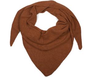 Dreieckstuch STYLEBREAKER "Strick Dreiecktuch Einfarbig", Damen, braun (cognac), Obermaterial: 10% Viskose CV. 5% Alpaka WP. 75% Polyacryl PAN. 10% Wolle WO., Modisch, Modetücher (81170662-0) cognac