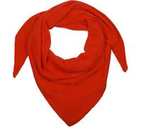 Dreieckstuch STYLEBREAKER "Strick Dreiecktuch Einfarbig", Damen, orange (blutorange), Obermaterial: 10% Viskose CV. 5% Alpaka WP. 75% Polyacryl PAN. 10% Wolle WO., Modisch, Modetücher (47928925-0) blu
