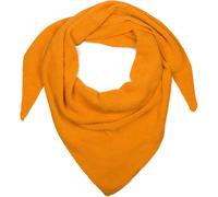 Dreieckstuch STYLEBREAKER "Strick Dreiecktuch Einfarbig", Damen, orange, Obermaterial: 10% Viskose CV. 5% Alpaka WP. 75% Polyacryl PAN. 10% Wolle WO., Modisch, Modetücher (73603539-0) orange